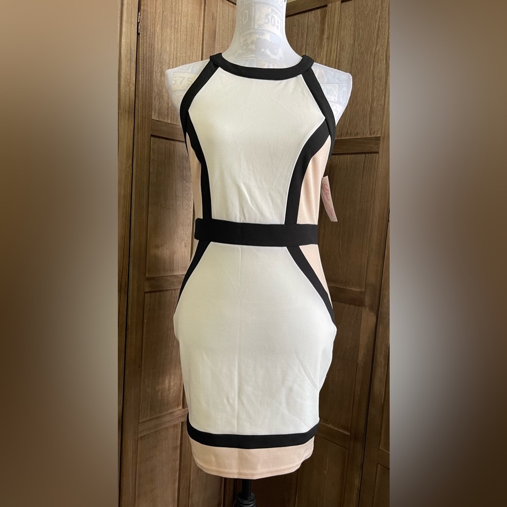 NWT Women’s Colorblock Dress. - Picture 3 of 6